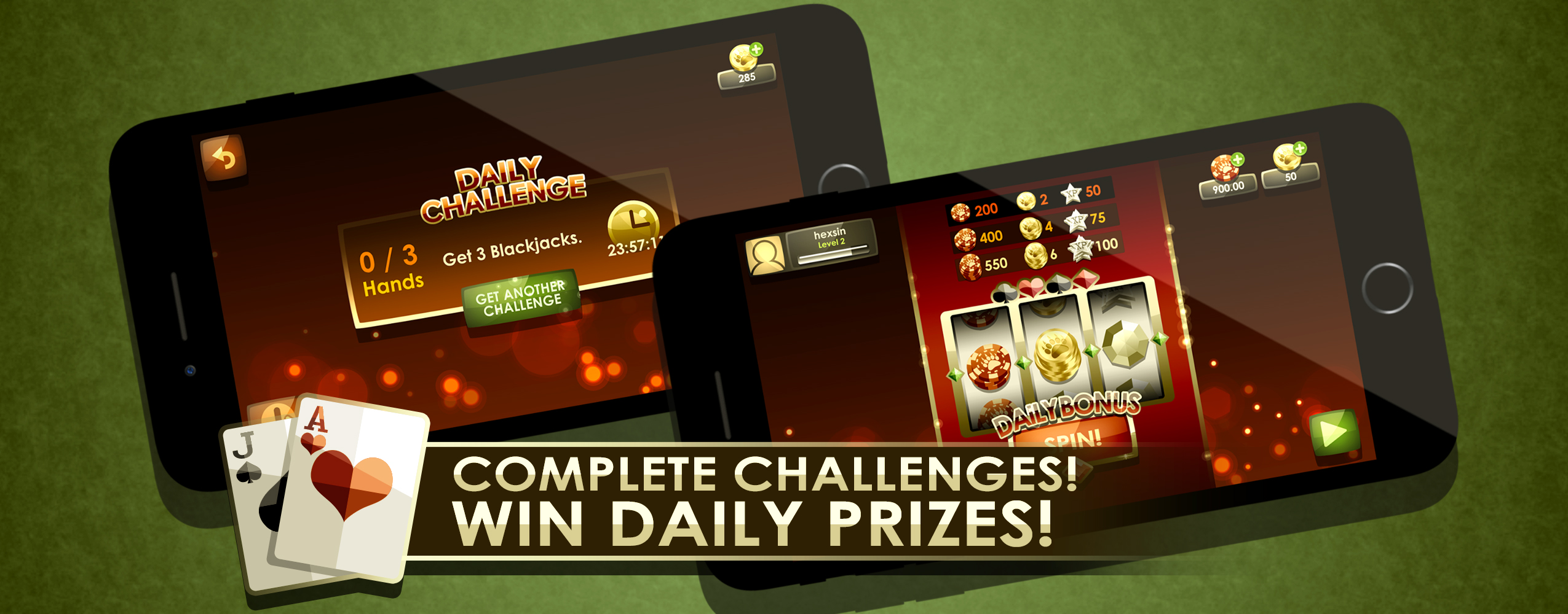 Complete Challenges! Win daily prizes!